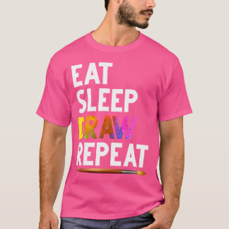 アートスクール学生ギフトおもしろいスケッチスケッチAr Tシャツ
