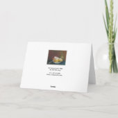 アートスクール静物詩 – ケーキとジューグ カード (裏面)