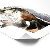 アートスケッチオッター |かわいい贈り物 フォトプリント            (角)