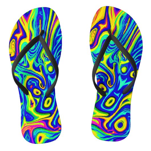 アートスタイリッシュパターン型枠 ビーチサンダル (ソール)