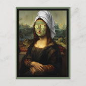 アートスタイルのスパデー ポストカード (正面)