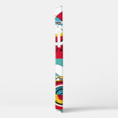 アートスタイルの明るポップ・アートのいポスターと画像o Case-Mate iPhoneケース (裏面 / 右)