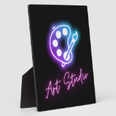 アートスタジオネオンラインアート フォトプラーク (側面)