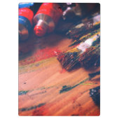 アートスタパーソナライズされたジオ クリップボード (裏面)