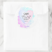 アートステッカーbyランド – Sabr ラウンドシール (バッグ)