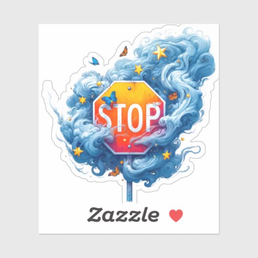 アートストップ記号 シール (シート)