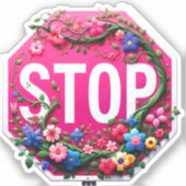 アートストップ記号 シール (正面)