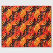 アートストライプのデザイン ラッピングペーパー (フラット)