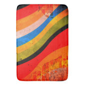 アートストライプの バスマット (正面縦)