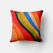 アートストライプ クッション (裏面)