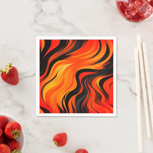 アートストライプ スタンダードカクテルナプキン (インサイチュ)