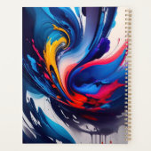 アートスパッタ プランナー手帳 (裏面)