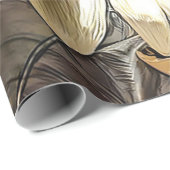 アートスモダンンフラワーズオンフィールドコレクション ラッピングペーパー (ロールコーナー)