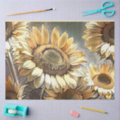 アートスモダンンフラワーズオンフィールドコレクション 薄葉紙 (クラフト)