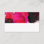 アートス絵を描クローク背景 名刺 (裏面)