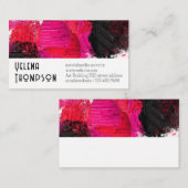 アートス絵を描クローク背景 名刺 (正面/裏面)