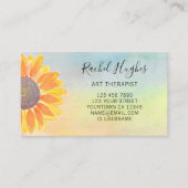 アートセラピストひまわりカラフルの名刺 名刺 (正面)