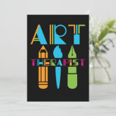 アートセラピストセラピー 招待状 (スタンド正面)