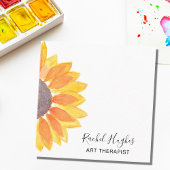 アートセラピストフローラ スクエア名刺