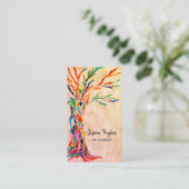 アートセラピスト名刺 名刺 (スタンド正面)