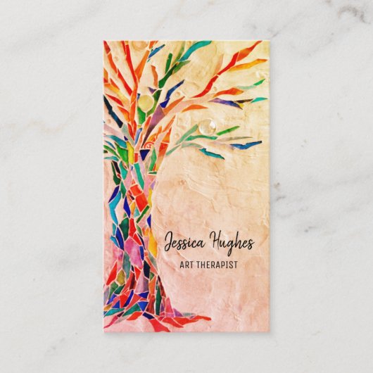 アートセラピスト名刺 名刺 (正面)