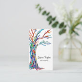 アートセラピスト名刺 名刺 (スタンド正面)