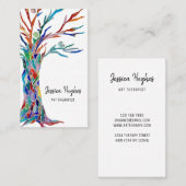 アートセラピスト名刺 名刺 (正面/裏面)