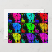 アートダッポップ・アートのシュントドキシースウィート顔ソウルフルアイズ ポストカード (正面/裏面)