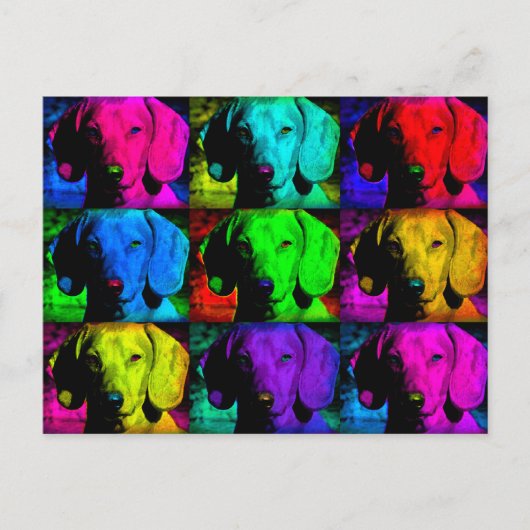 アートダッポップ・アートのシュントドキシースウィート顔ソウルフルアイズ ポストカード (正面)