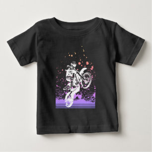 アートダートバイク ベビーTシャツ