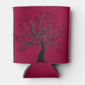 アートツリークーラーボックス – 色の選択 缶クーラー (正面)