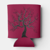 アートツリークーラーボックス – 色の選択 缶クーラー (裏面)