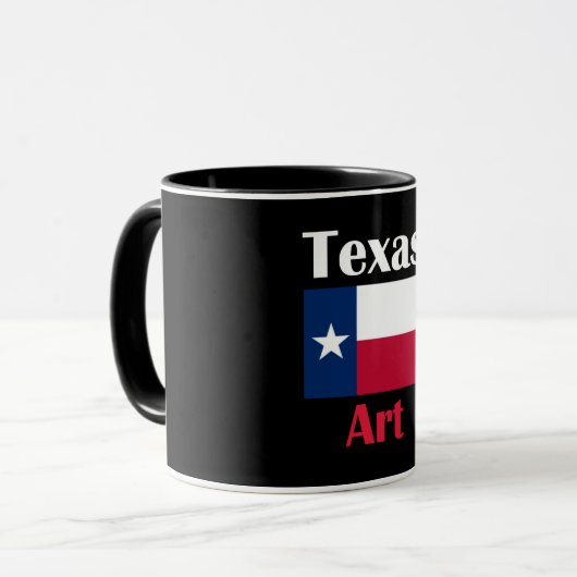 アートテキサス州 マグカップ (正面左)
