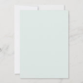 アートテーマ誕生日パーティーへの招待 招待状 (裏面)