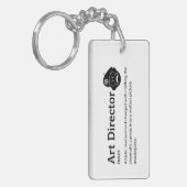 アートディレクターの定義 – 映画おもしろいクルー キーホルダー (正面左)