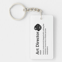 アートディレクターの定義 – 映画おもしろいクルー キーホルダー