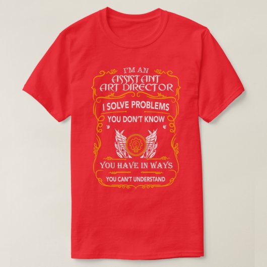 アートディレクター補 Tシャツ (デザイン正面)