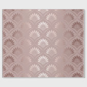 アートデエレガントコ金ゴールド格子パターン ラッピングペーパー (フラット)