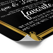 アートデコありがとうポスター ポスター (角)