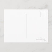 アートデコのクリスマス人々　ホリデー ヴィンテージ ポストカード (裏面)