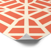 アートデコのシームレスなパターンの背景。抽象芸術, ar ポスター (角)