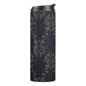 アートデコのシームレスパターン。ヴィンテージ背景 タンブラー (回転左)