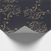 アートデコのシームレスパターン。ヴィンテージ背景 ラッピングペーパー (角)