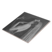 アートデコのダンサー キラ #1 セラミックタイル (側面)