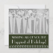 アートデコのホリデー！ :) シーズンカード (正面)