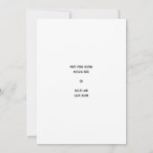 アートデコのミニマリストHappy New Year's card シーズンカード (裏面)