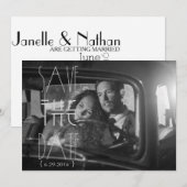 アートデコの保存日付 | フォト招待状 セーブザデート (正面/裏面)