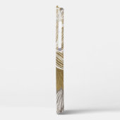 アートデコの花模様。花の金ゴールド線芸術展 Case-Mate iPhoneケース (裏面 / 左)