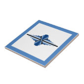 アートデコの要素(青、海軍、黒) タイル (側面)