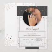 アートデコエンゲージメントフォト招待状 招待状 (正面/裏面)